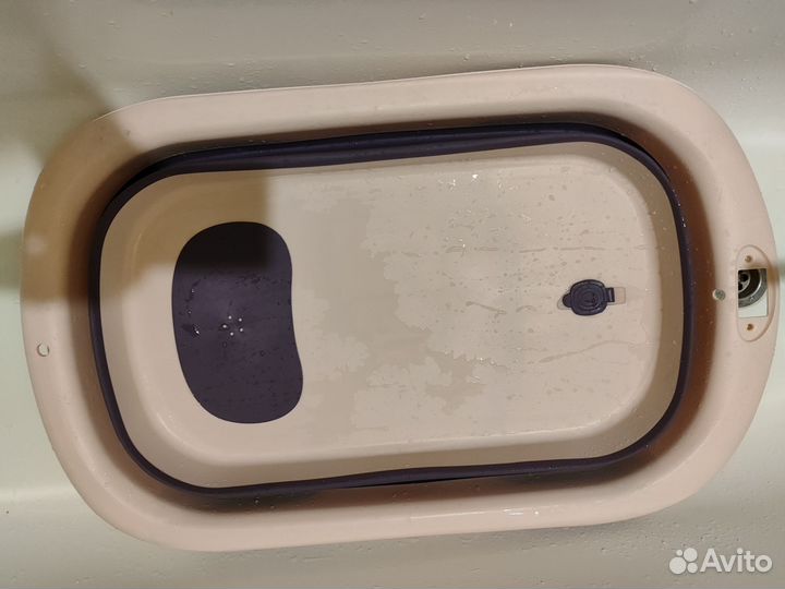 Ванночка для купания новорожденного складная