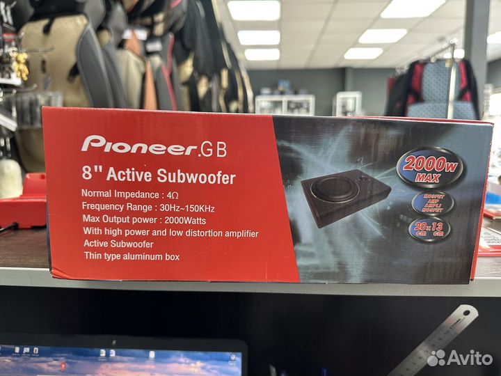 Активный сабвуфер Pioneer-Gb 8 дюймов 150W
