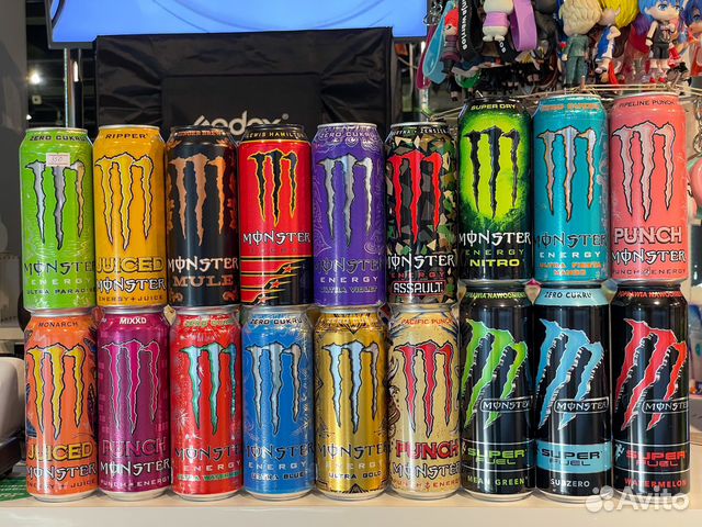 Monster Energy энергетические напитки