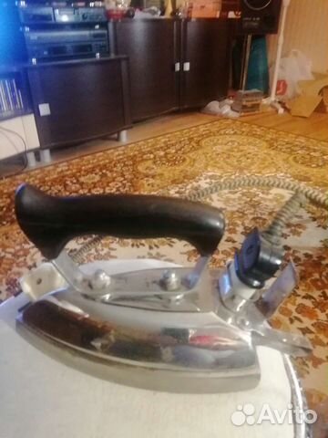Утюг старинный, СССР