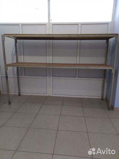 Стеллаж разборный металлический