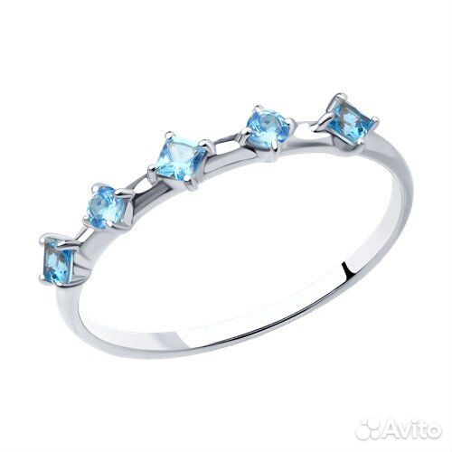 Кольцо sokolov из серебра