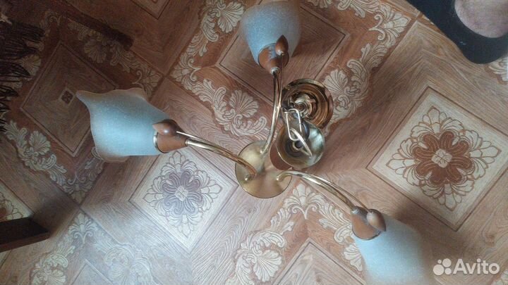 Люстра потолочная подвесная бу