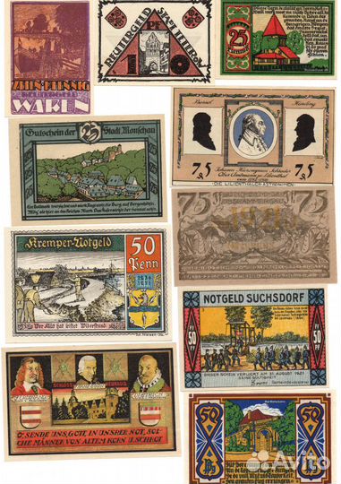 Нотгельды Германии (1918 - 1922 гг.)