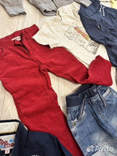 Вещи пакетом на мальчика 104 110