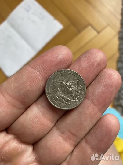 Монеты США Quarter dollar Liberty перевертыши