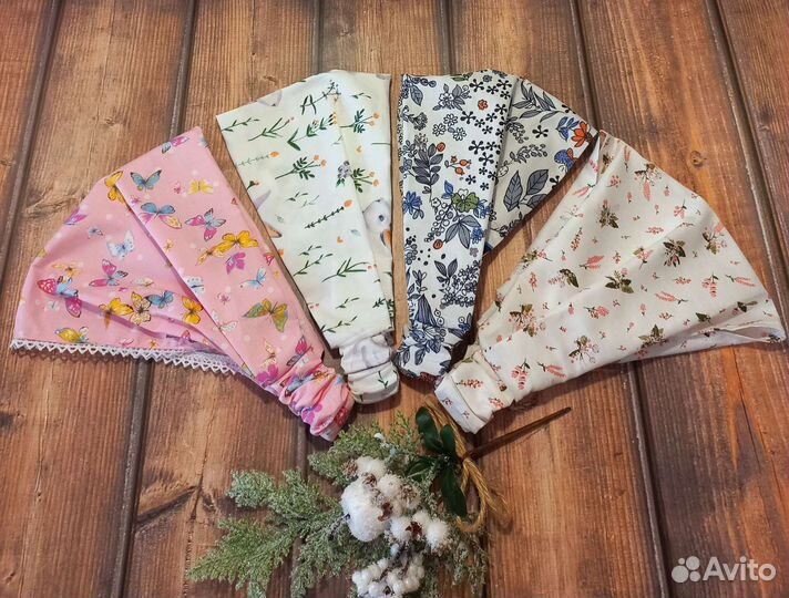 Косынка-бандана на резинке