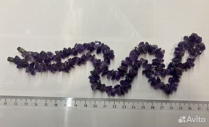 Бусы из аметиста