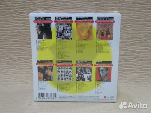 Rolling Stones 8 CD box mini LP tocp- 66451-58