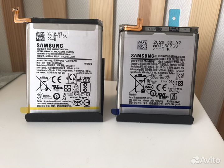 Аккумулятор на samsung