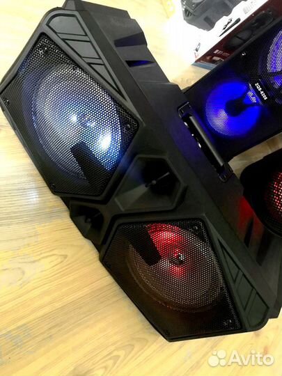 Колонка Бумбокс BT Speaker 06 с микрофоном