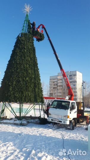 Эвакуатор автовышка кран-борт