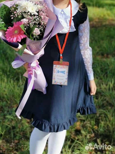 Школьная форма (2 сарафана и блузка)