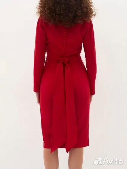 Платье красное zarina