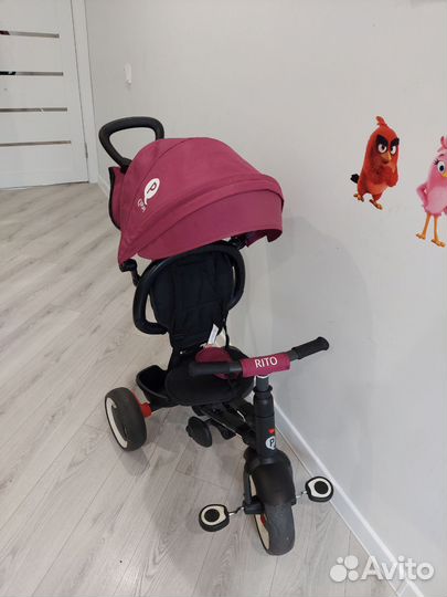 Детский трехколесный велосипед qplay rito
