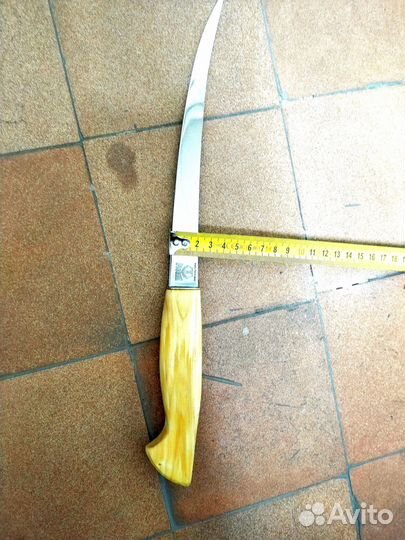 Нож филейный гибкий