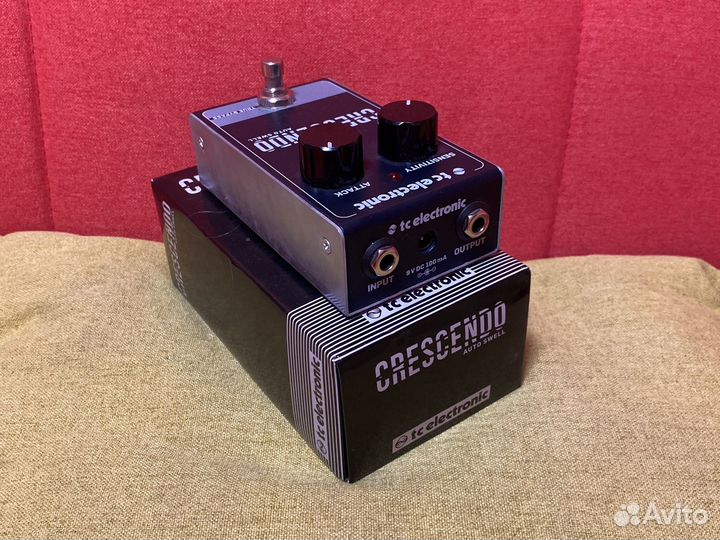 Гитарная педаль tc electronic crescendo auto swell