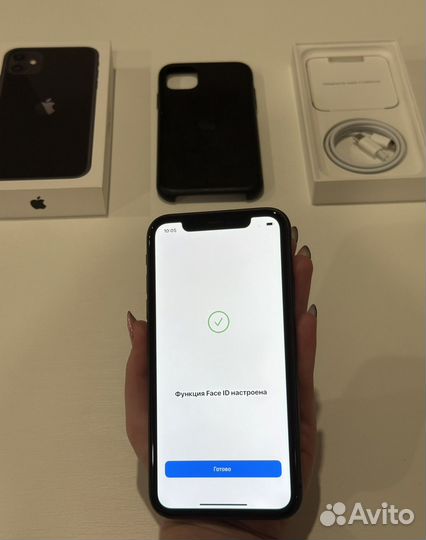 iPhone 11 128GB(Акб 80,Ростест,sim)