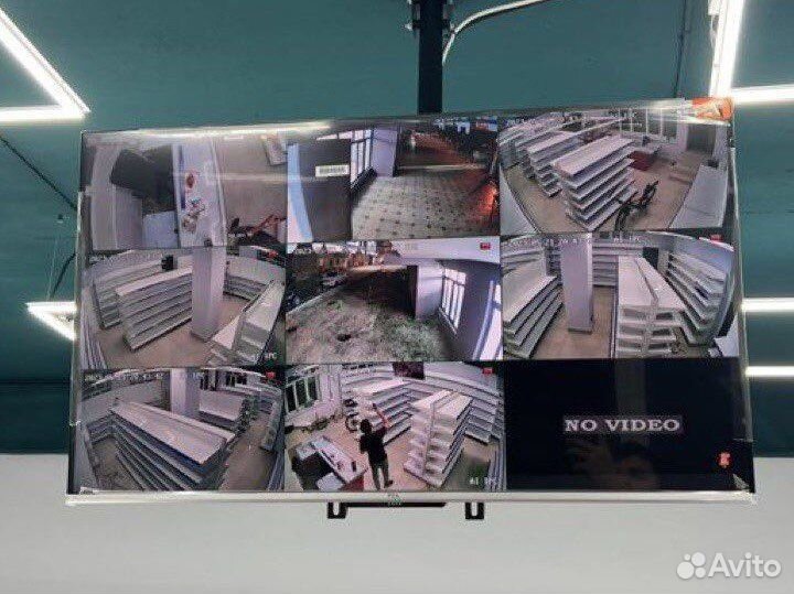 Видеонаблюдение с установкой