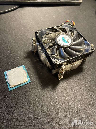 Процессор Intel core i5 7500 + кулер