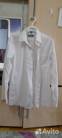 Рубашка школьная белая