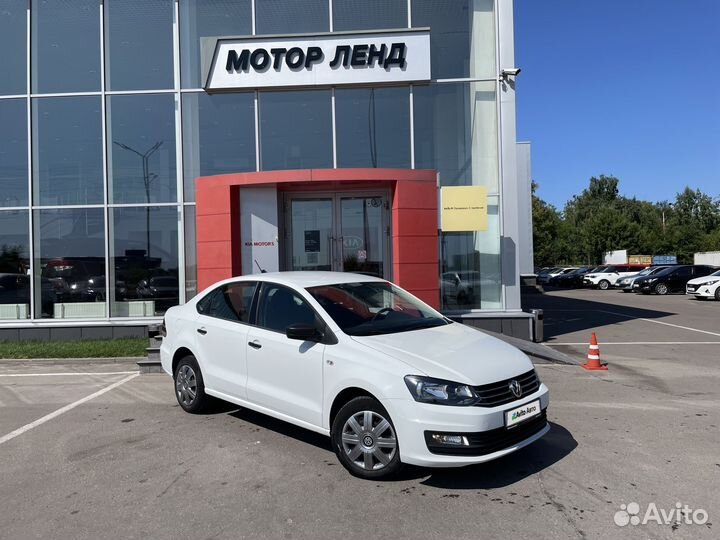 Volkswagen Polo 1.6 AT, 2019, 58 500 км