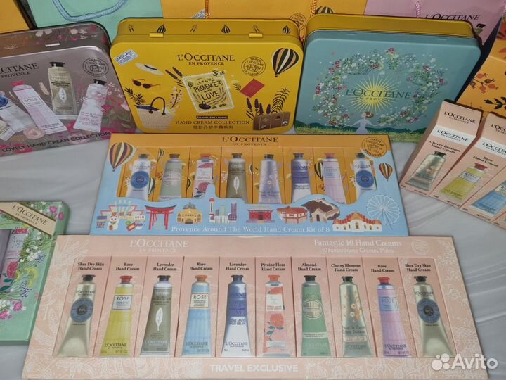 Локситан loccitane набор, крем для рук