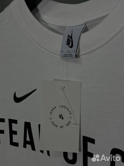 Футболка nike fear of god