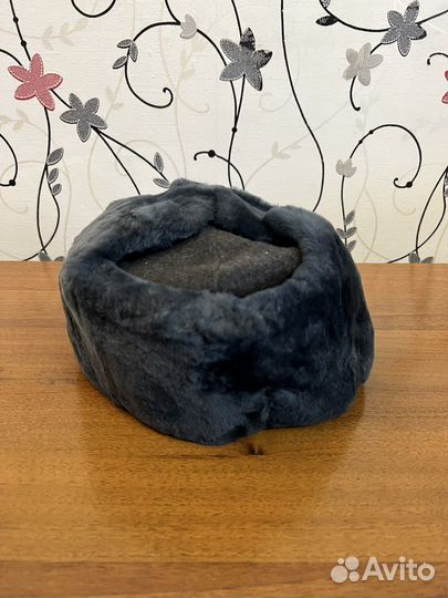 Шапка ушанка зимняя милицейская 56 размер