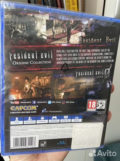 Resident Evil origins collection ps4
