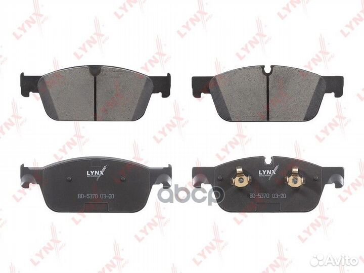 Колодки тормозные дисковые перед BD5370 LYN