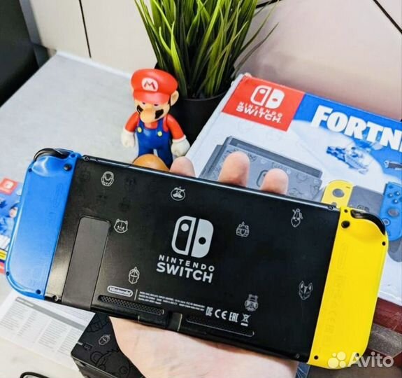Nintendo switch прошита(чип) Fortnite edition