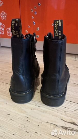 Dr Martens 1460 Pascal Nappa Zipper ботинки