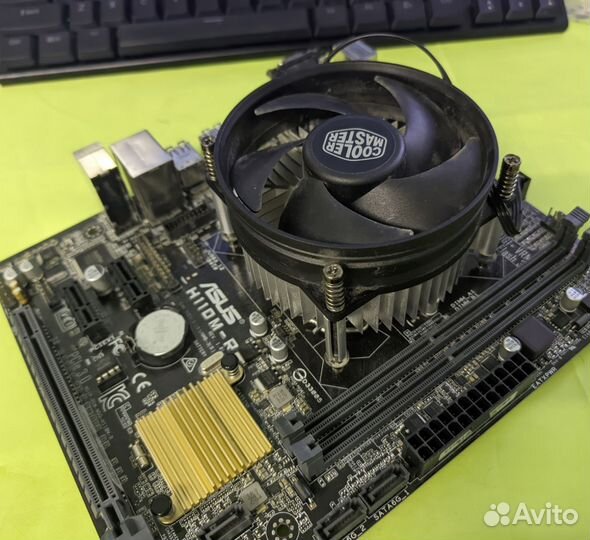 Комплект i5 7500 + мат. плата + кулер