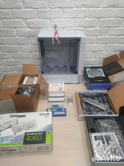 Игровой компьютер, Ryzen 5 5500/ RTX 4060/ 16GB