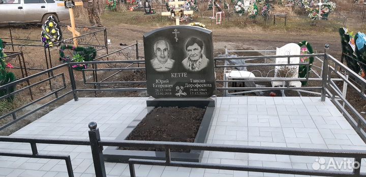 Благоустройство могил,мест захоронения