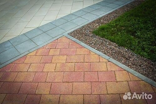 Тротуарная брусчатка, все цвета