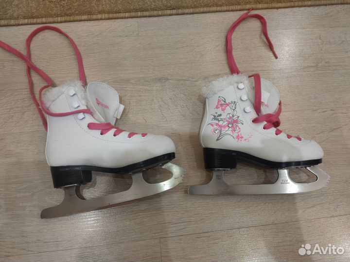 Коньки фигурные rush action