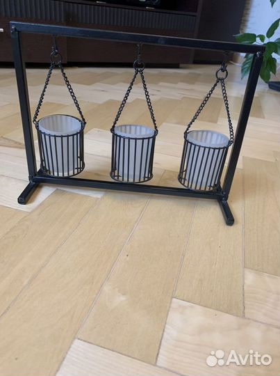 Подсвечник металлический