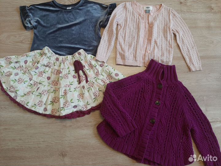 Пакет одежды девочке 2 и 3 года