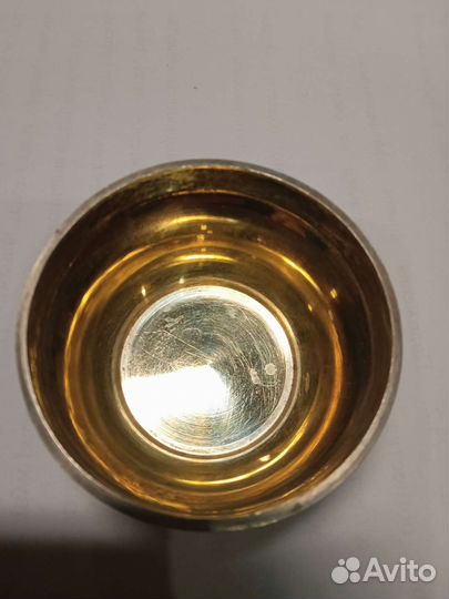 Серебро столовое солонка