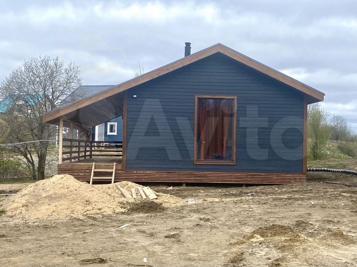 Дом 95 м² на участке 6,8 сот.