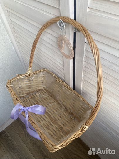 Корзина плетеная для грибов