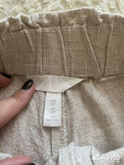Шорты лён h&m 44рр