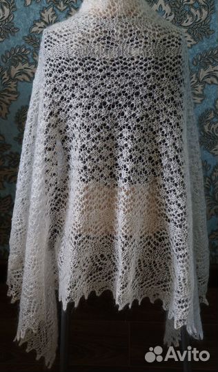 Пуховый палантин