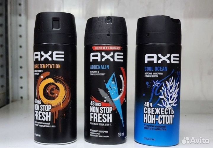 Дезодорант муж/жен AXE, Old Spice, Rexona оригинал