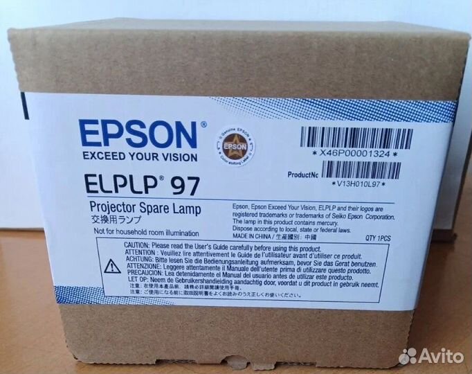 Лампа в Проектор Epson (Эпсон) elplp97. Доставка