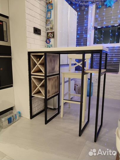 Изготовление мебели из металла в стиле лофт