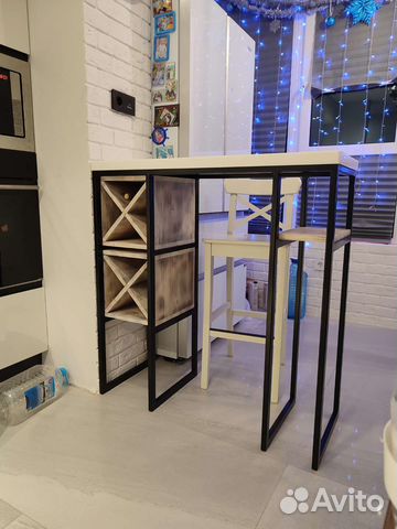 Изготовление мебели из металла в стиле лофт