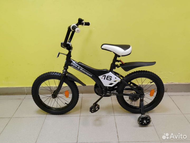 Детский велосипед BMW черный 16